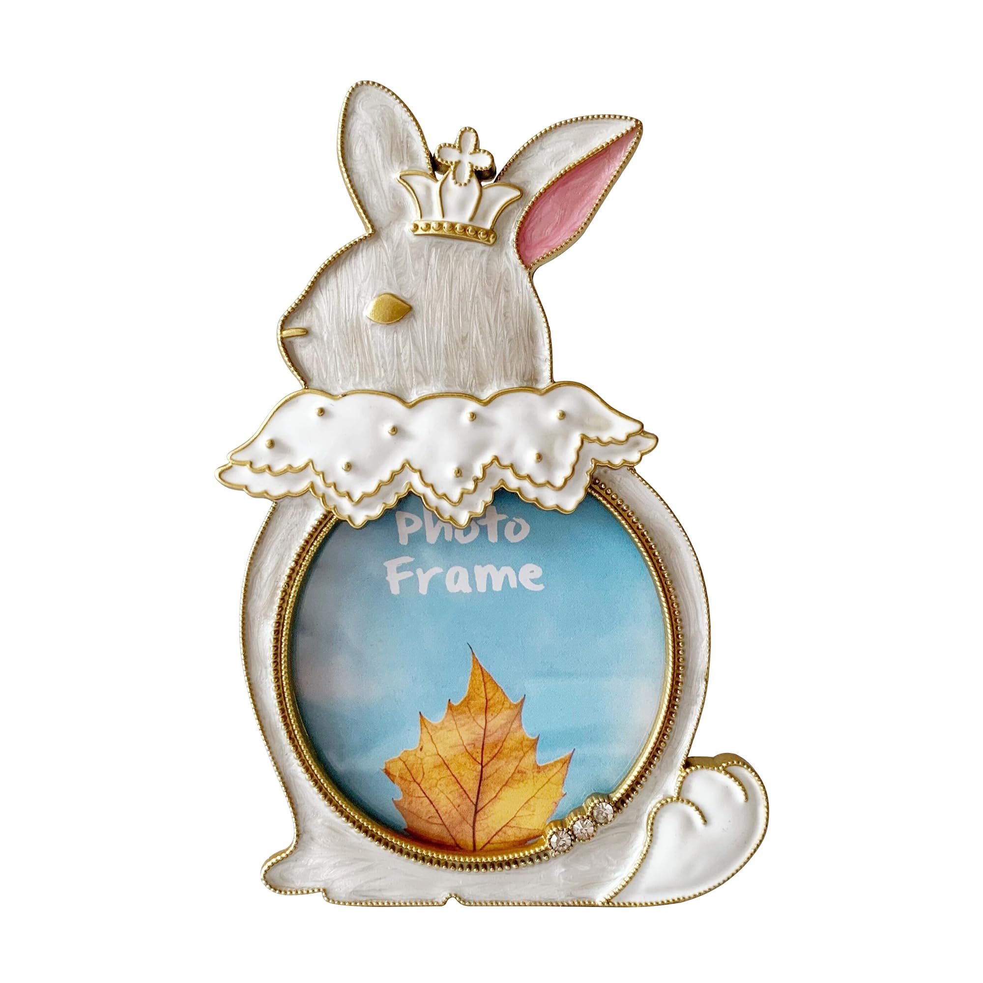 Amazon.com - Mini Photo Frame 2.5x2.5, Hand Painted Rabbit Picture